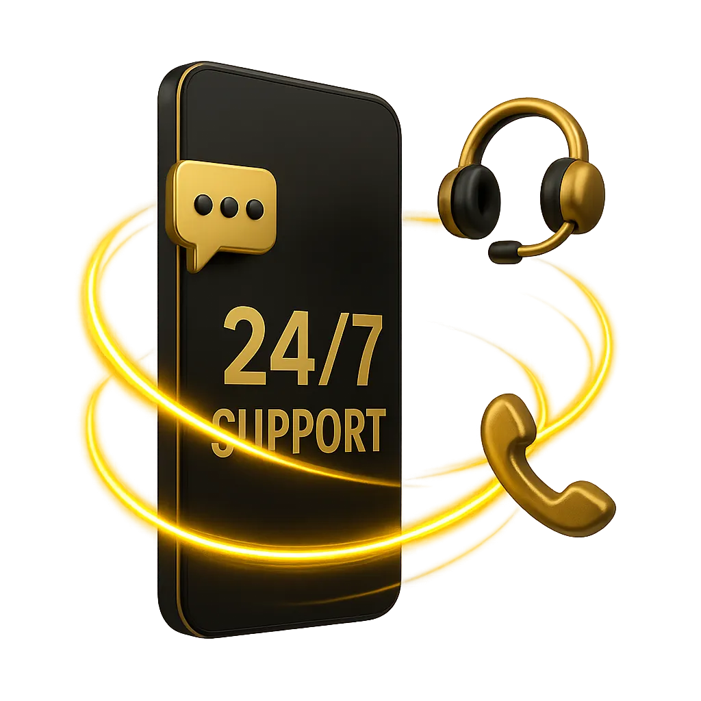 24/7 Support & Training: Our dedicated team is always available to support with training, technical issues, or strategic advice.